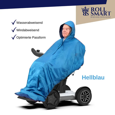 Der ultimative Regenponcho für Rollstuhlfahrer - Schutz und