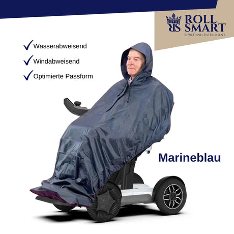 Der ultimative Regenponcho für Rollstuhlfahrer - Schutz und