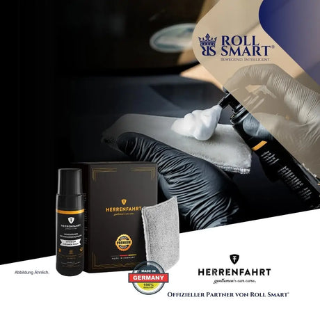 Polster schaumreiniger set in geschenkbox von herrenfahrt