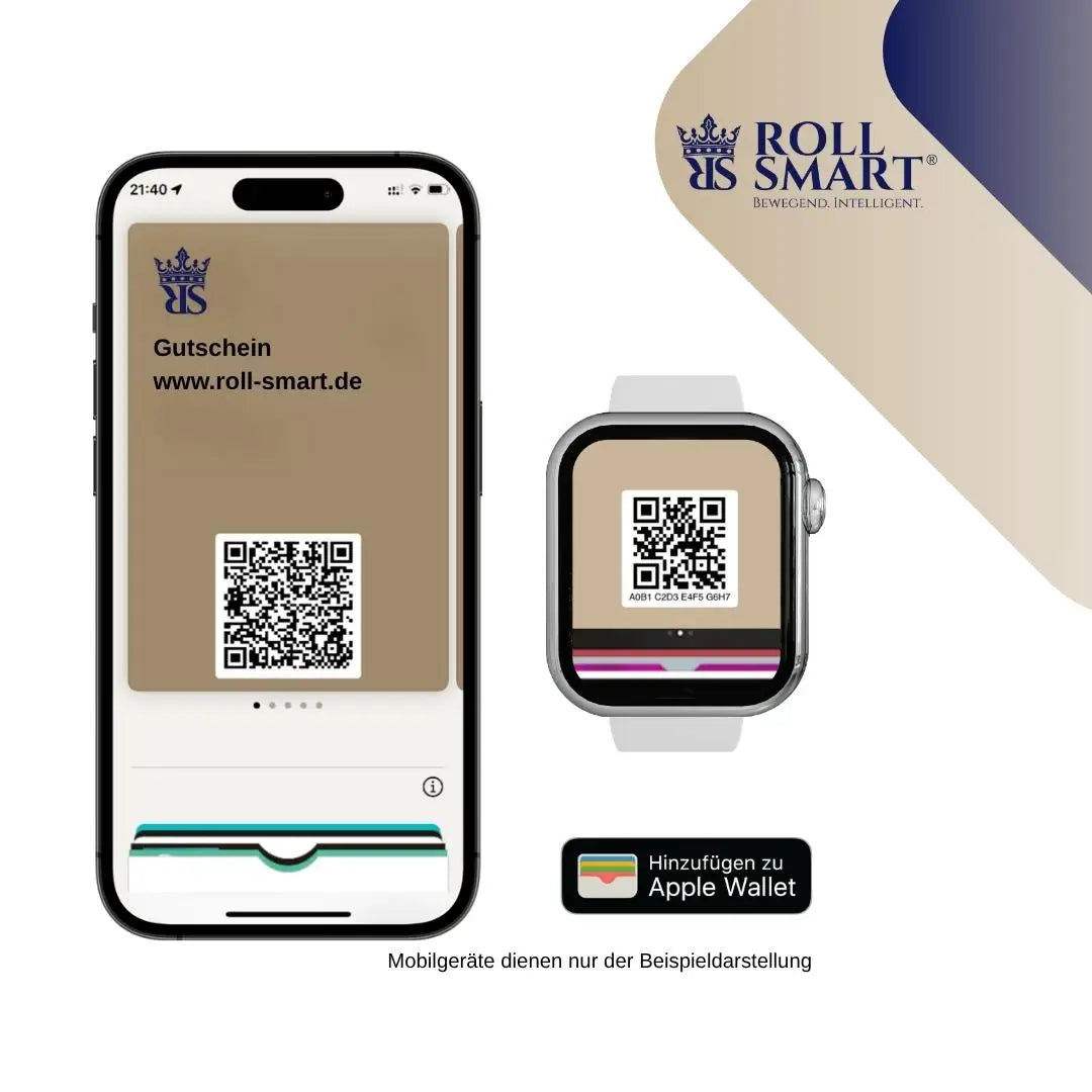 Roll smart geschenkgutschein - schenke mobilität