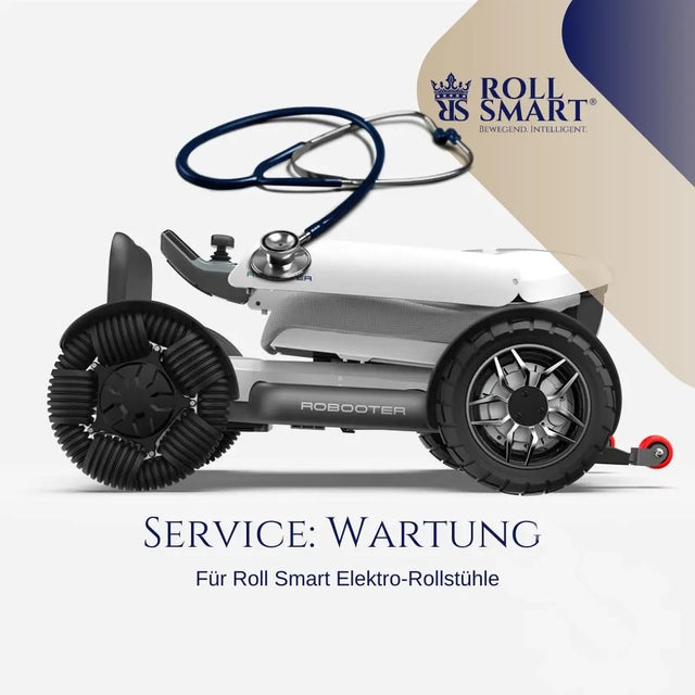 Roll smart® elektrorollstuhl wartung service inspektion