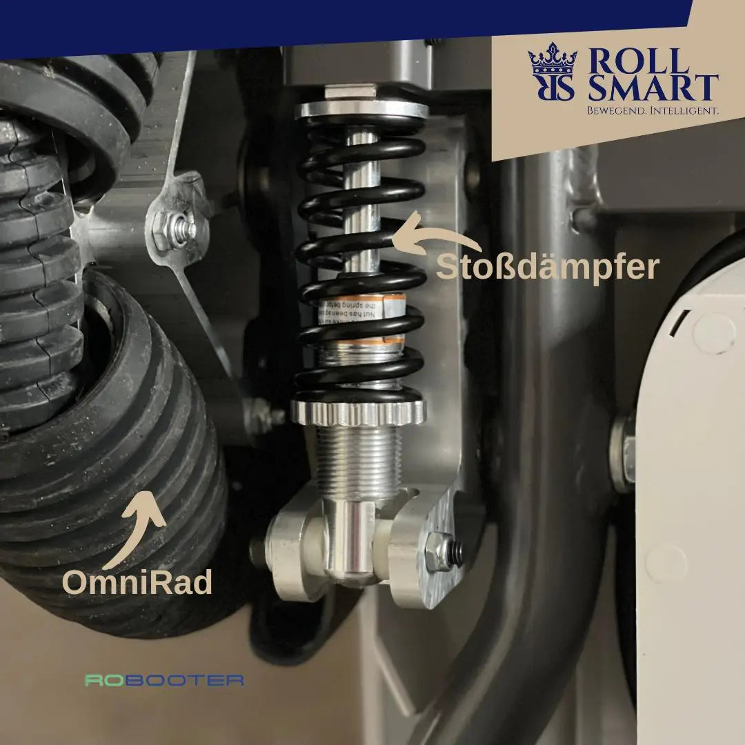 Roll smart® robooter elektrorollstuhl handsteuerung app