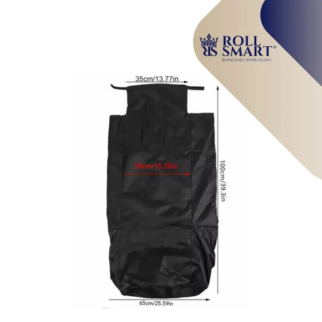 Wintersack halbhoch warm flauschig und ideal - Schwarz